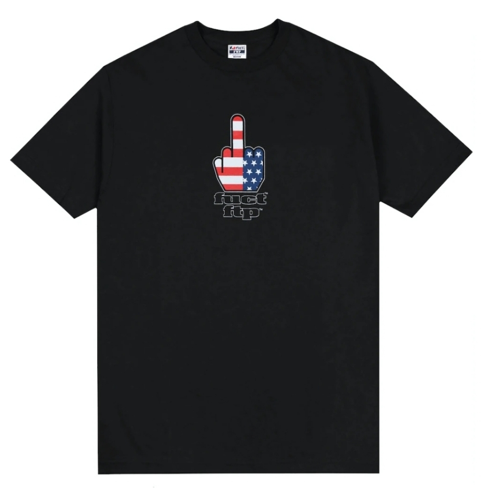 FTP x Fuct FTW Finger Tee Sz M